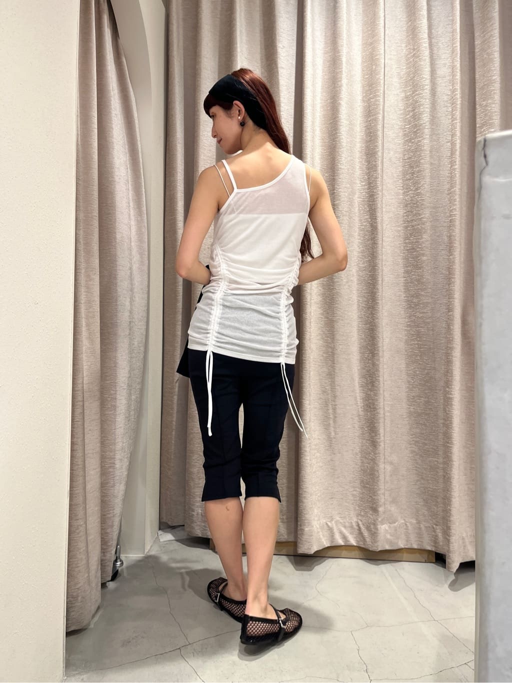 Rielさんの「CODE A｜cropped leggings pants」を使ったコーディネート