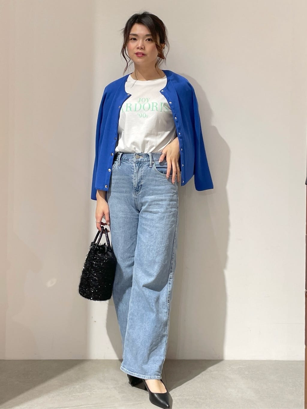 kanahoさんの「OPAQUE.CLIP｜◆フロッキーロゴTシャツ【洗濯機洗い可】」を使ったコーディネート