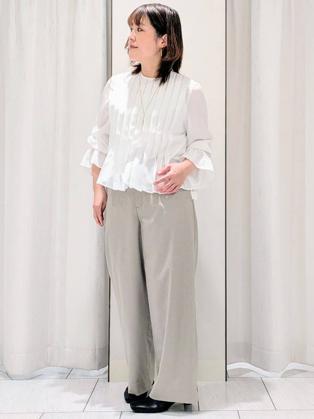 Onumaさんの「UNTITLED｜◆ビッグトップネックレス」を使ったコーディネート