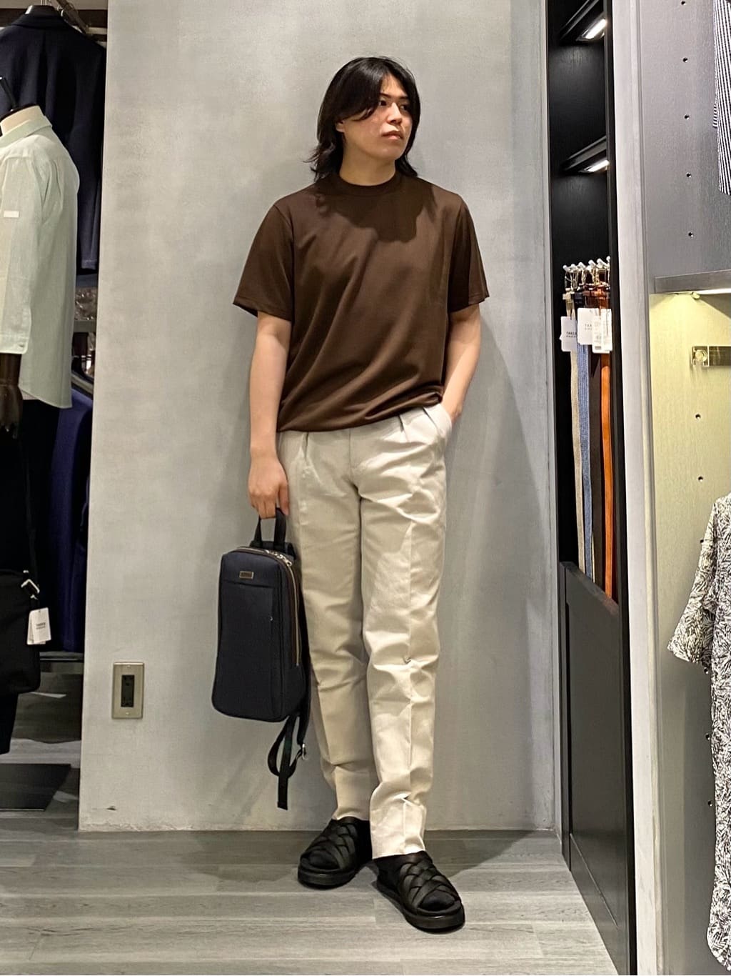 nishiさんの「TAKEO KIKUCHI｜」を使ったコーディネート