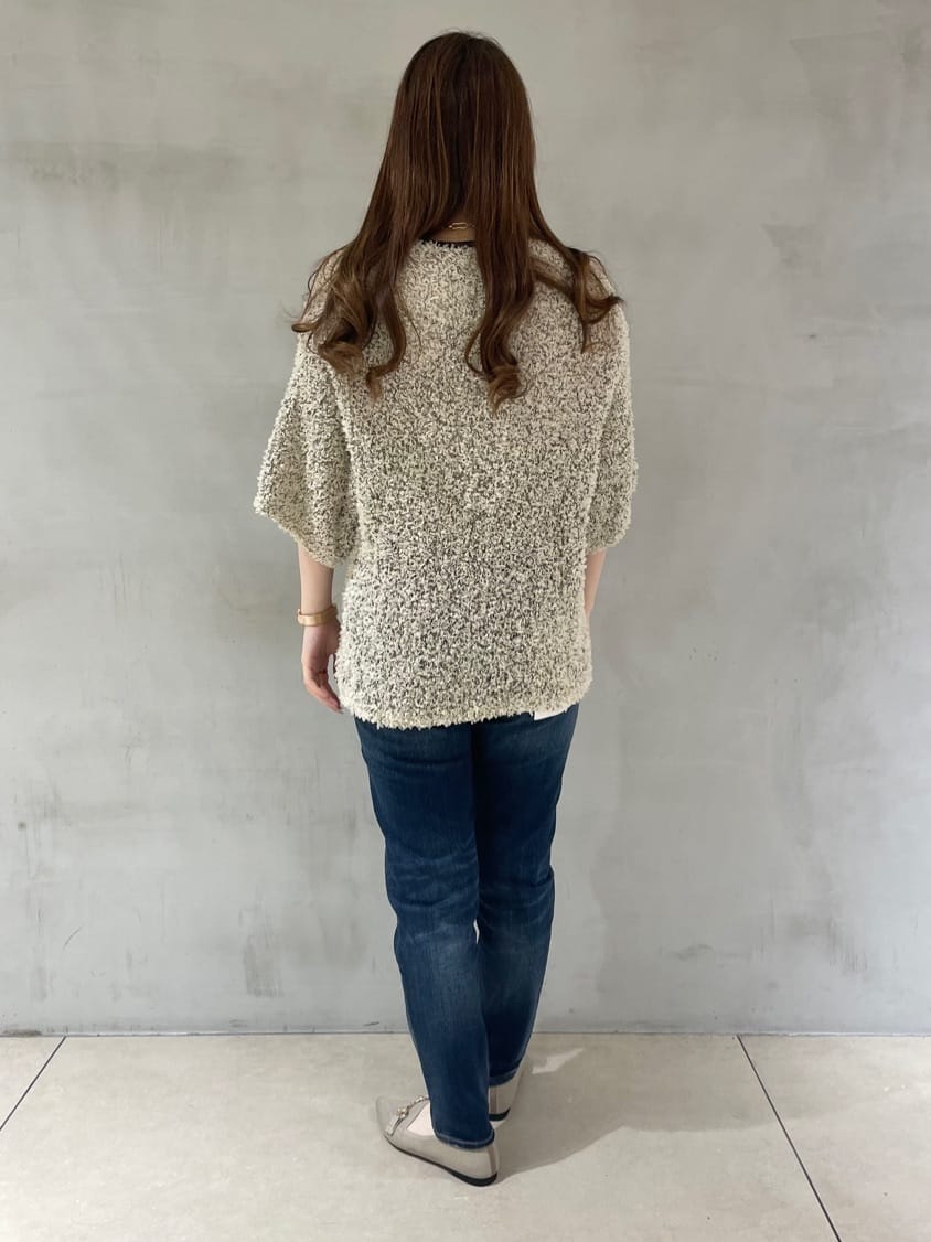 ゆいさんの「UNTITLED｜【Healthy DENIM&times;UNTITLED】別注 R Mrytle（リマートル）テーパードデニム」を使ったコーディネート