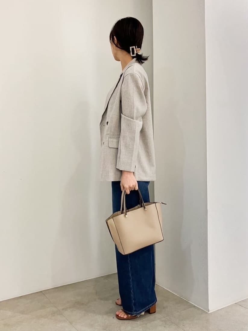 kanakoさんの「grove｜【Lee&times;grove別注】WIDE DENIM PANTS」を使ったコーディネート