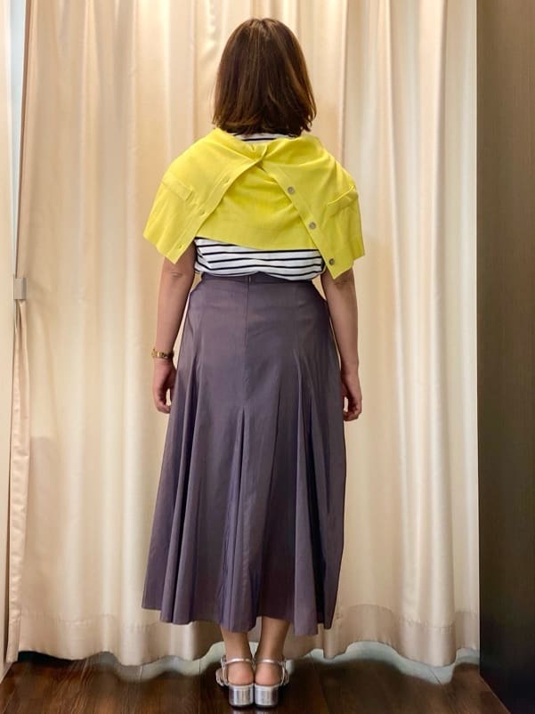 Ayaさんの「UNTITLED｜◆【11色展開/コットン100/アンサンブル可能】 プルオーバーニット」を使ったコーディネート