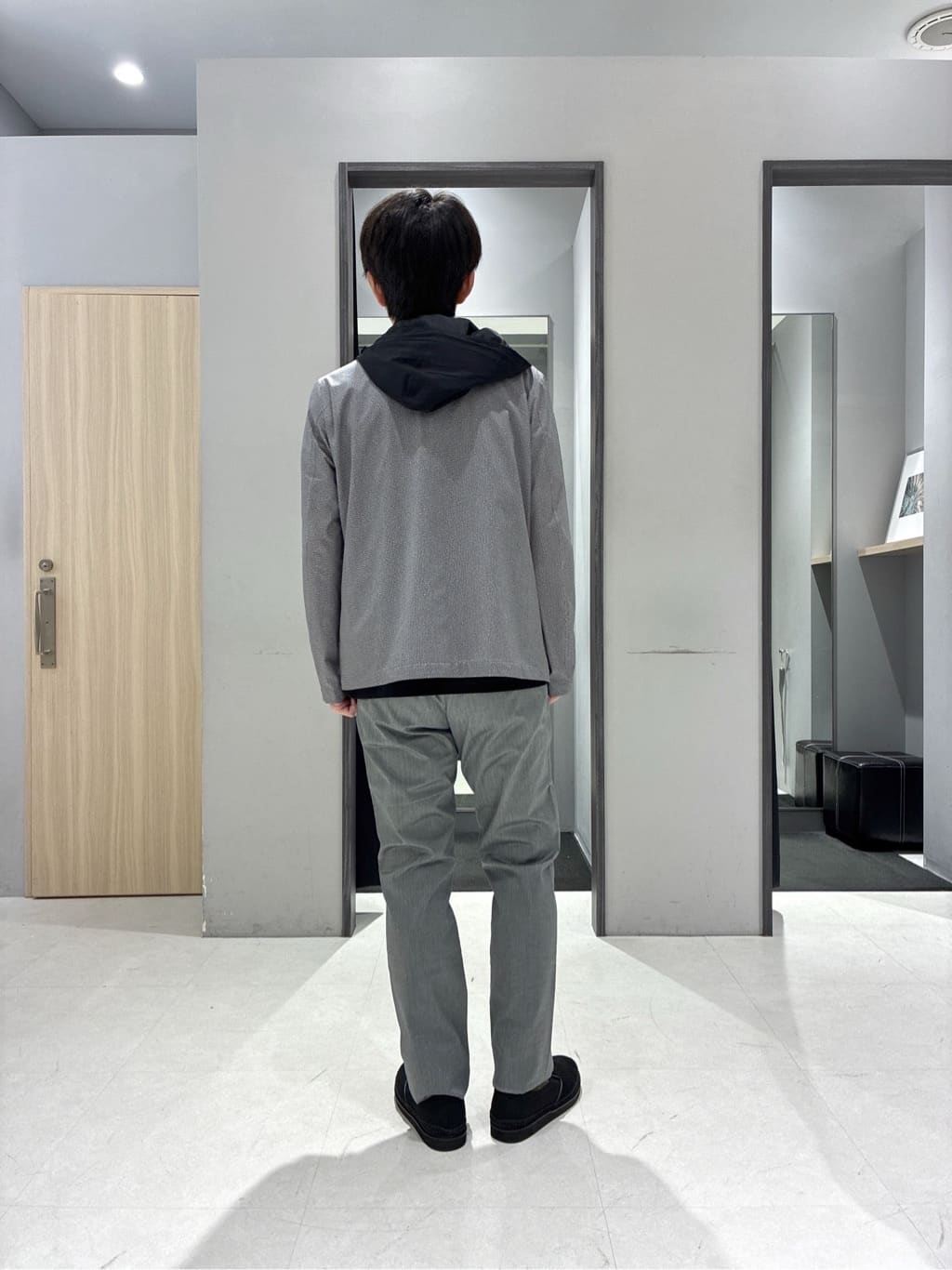 わいずみさんの「TAKEO KIKUCHI｜【全7サイズ&times;8色展開！】トップマルチヘリンボン パンツ」を使ったコーディネート