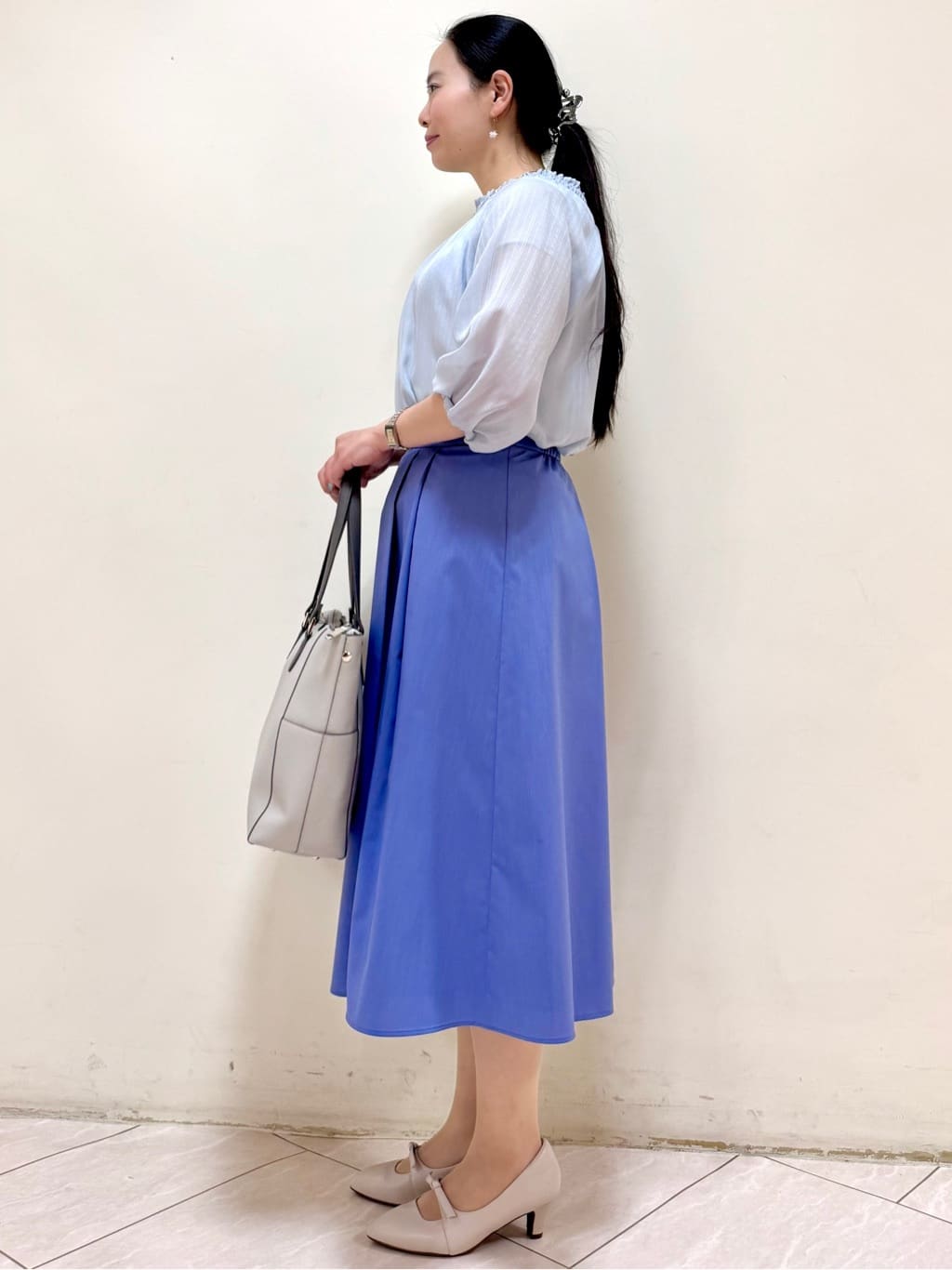 rincoさんの「Reflect｜◆【マシンウォッシュ可】プリーツスカート」を使ったコーディネート