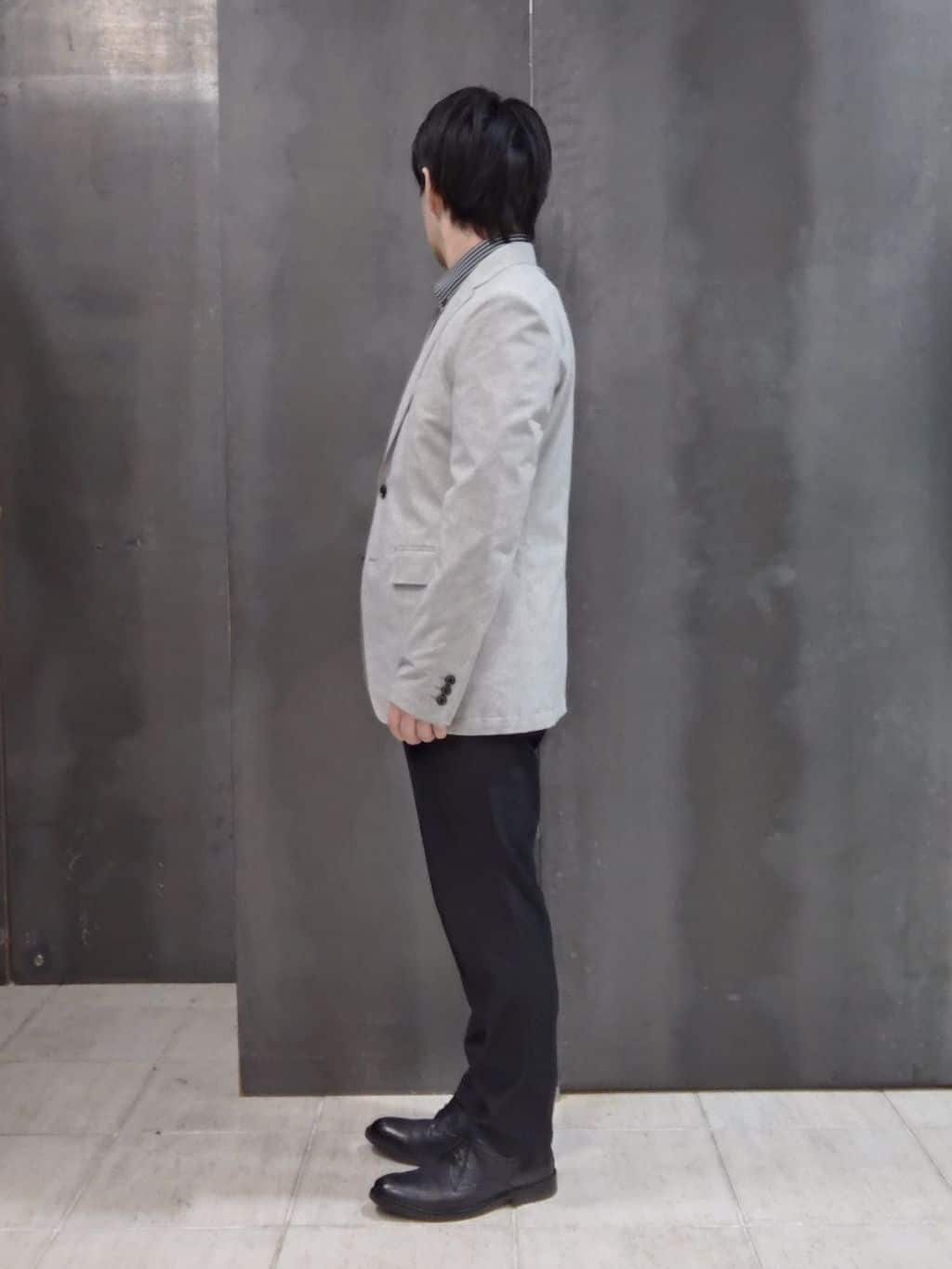 shiominさんの「TAKEO KIKUCHI｜【抗菌防臭】COOL DOTS（R）ドビープリント ジャケット」を使ったコーディネート