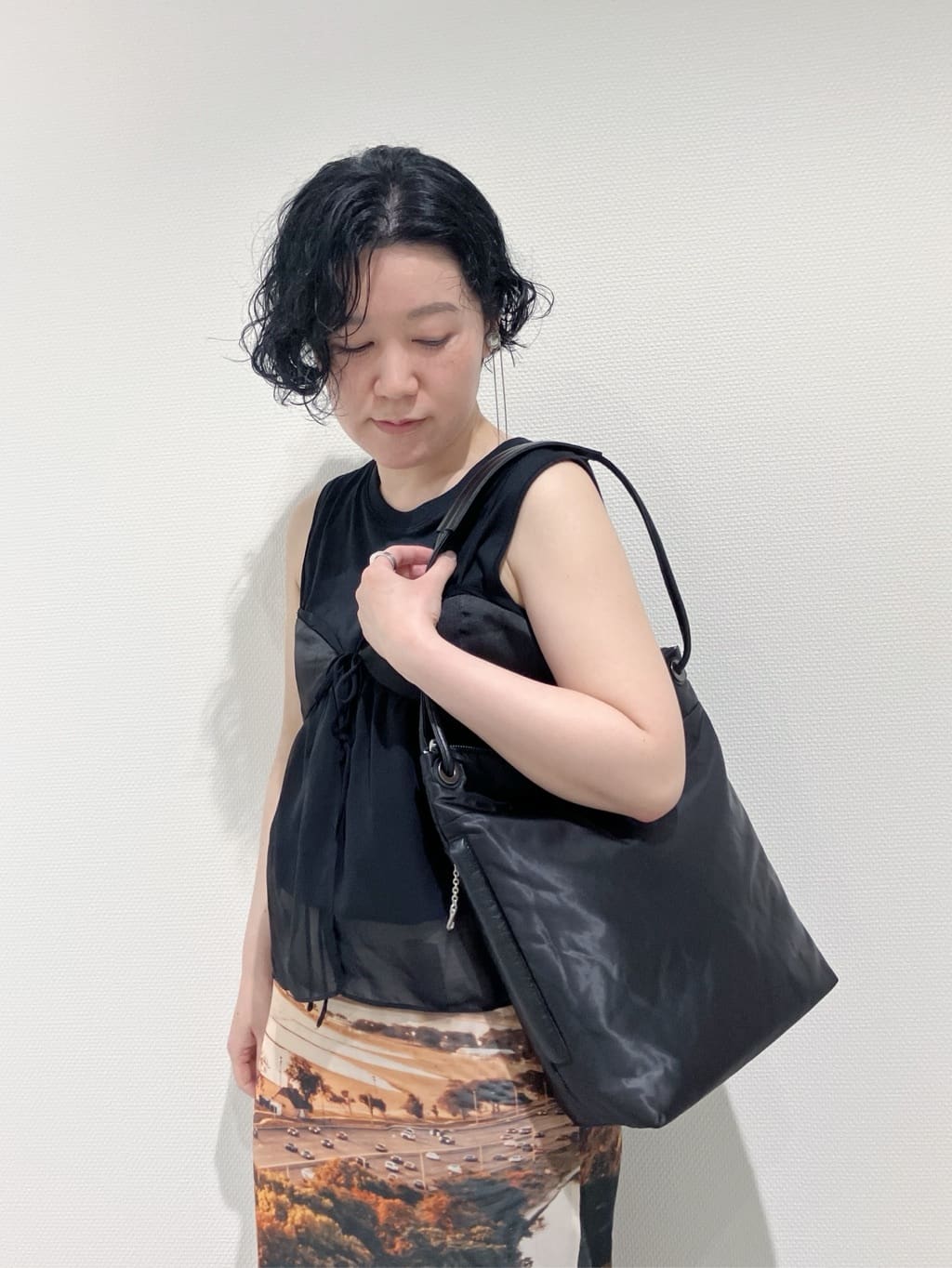 Cさんの「HIROKO HAYASHI｜ENORME（エノルメ）ショルダーバッグ」を使ったコーディネート