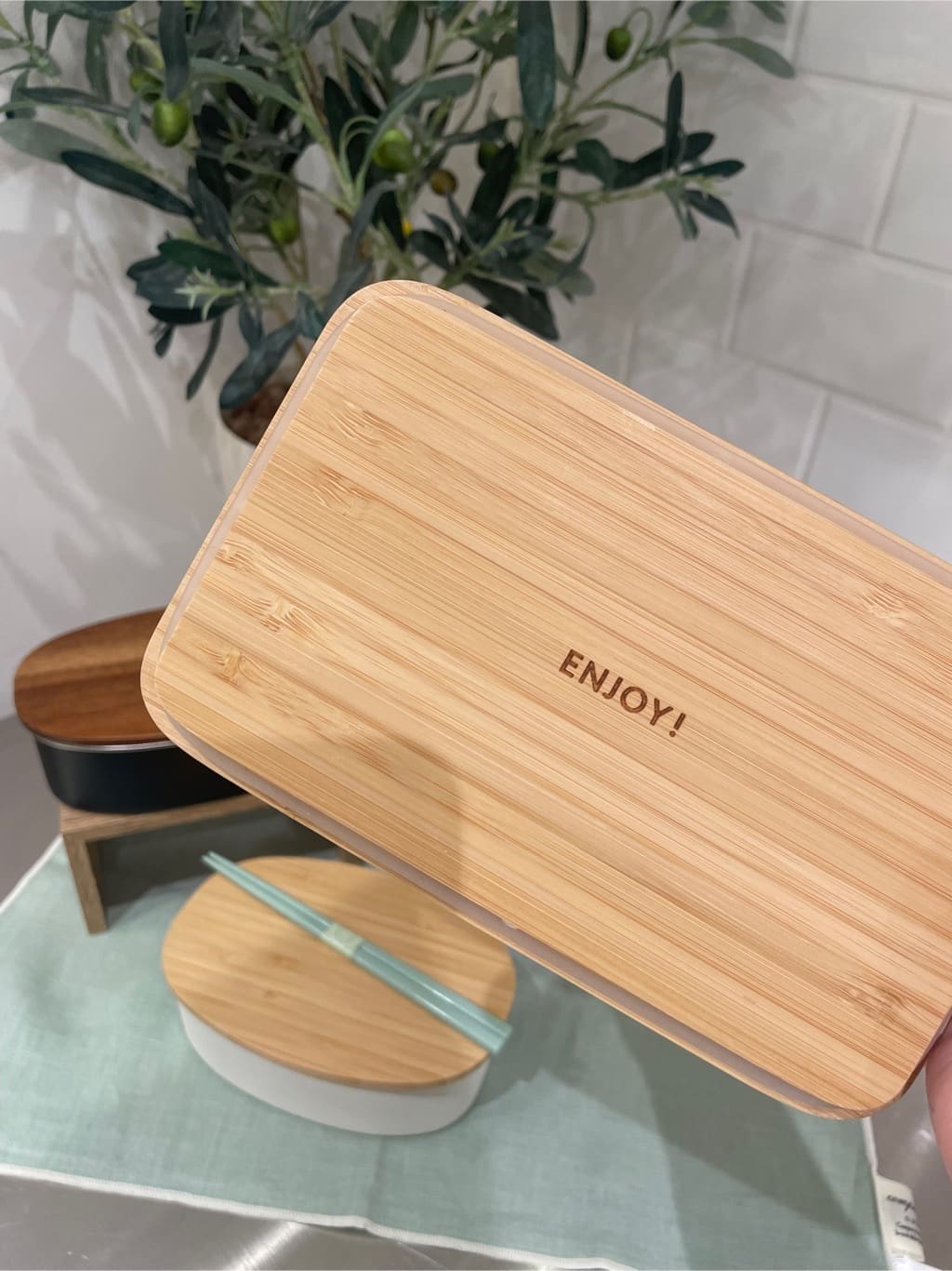 まのちゃんさんの「212 KITCHEN STORE｜ステンレスランチボックス オーバル GR ＜ののじ ＞」を使ったコーディネート