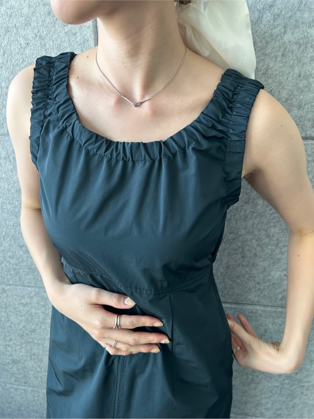 honoka Aさんの「CODE A｜sporty gathered dress」を使ったコーディネート