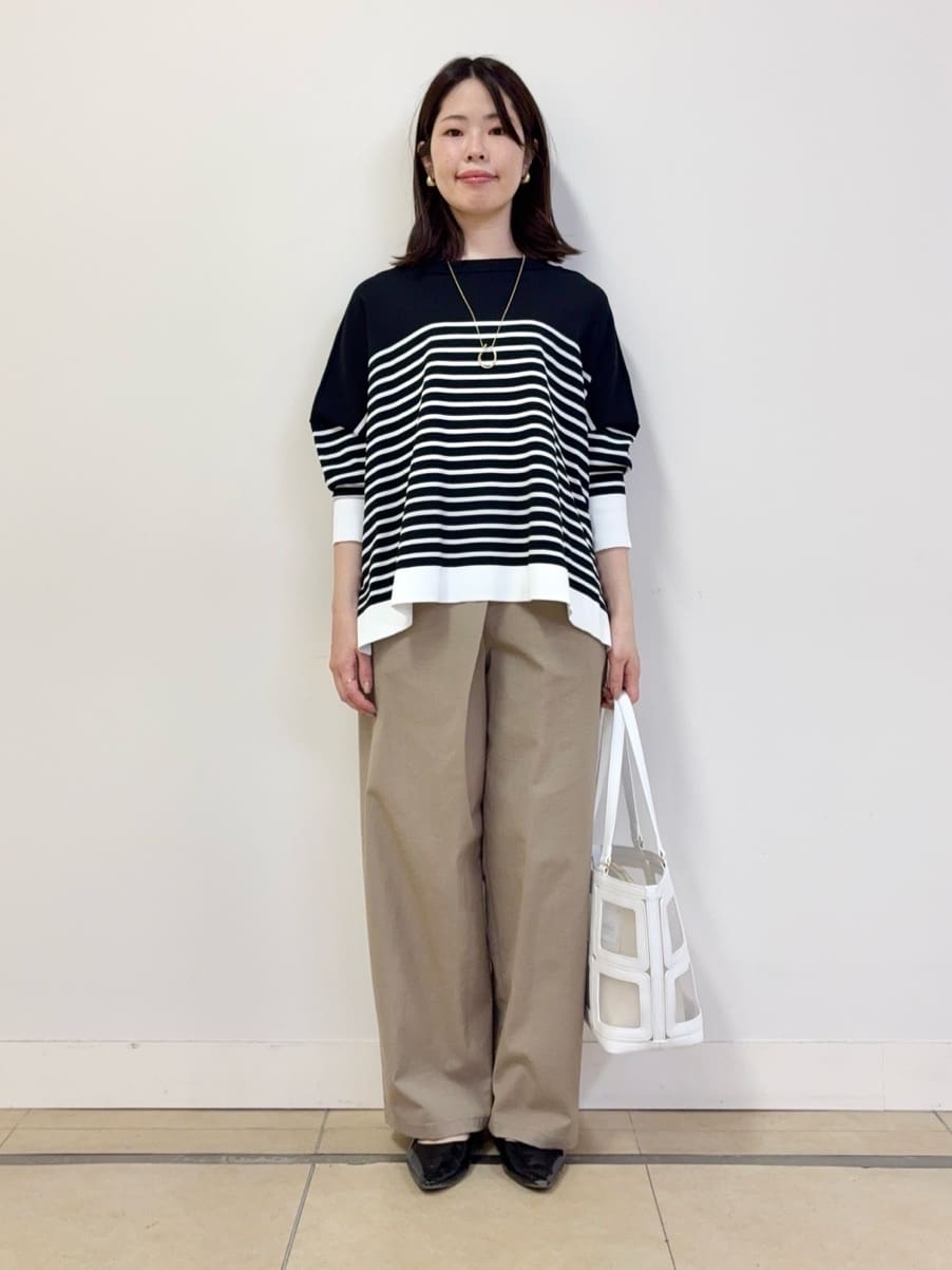 asamiさんの「UNTITLED｜◆【セットアップ可能】フロントラップ ワイドパンツ」を使ったコーディネート