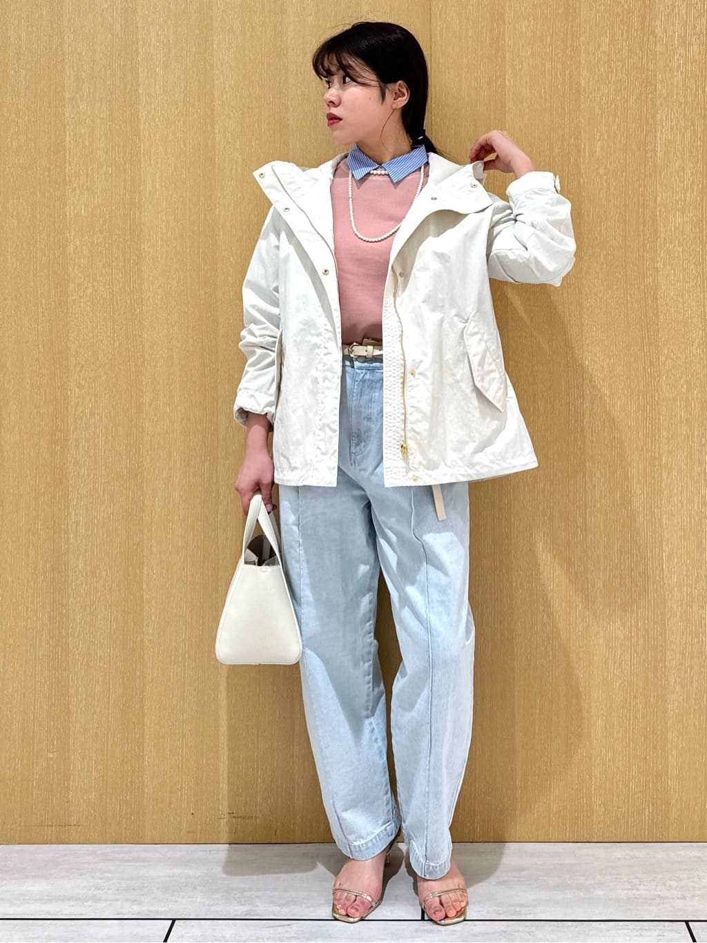 nanaさんの「UNTITLED｜【本革 旬トレンド】ナローベルト」を使ったコーディネート