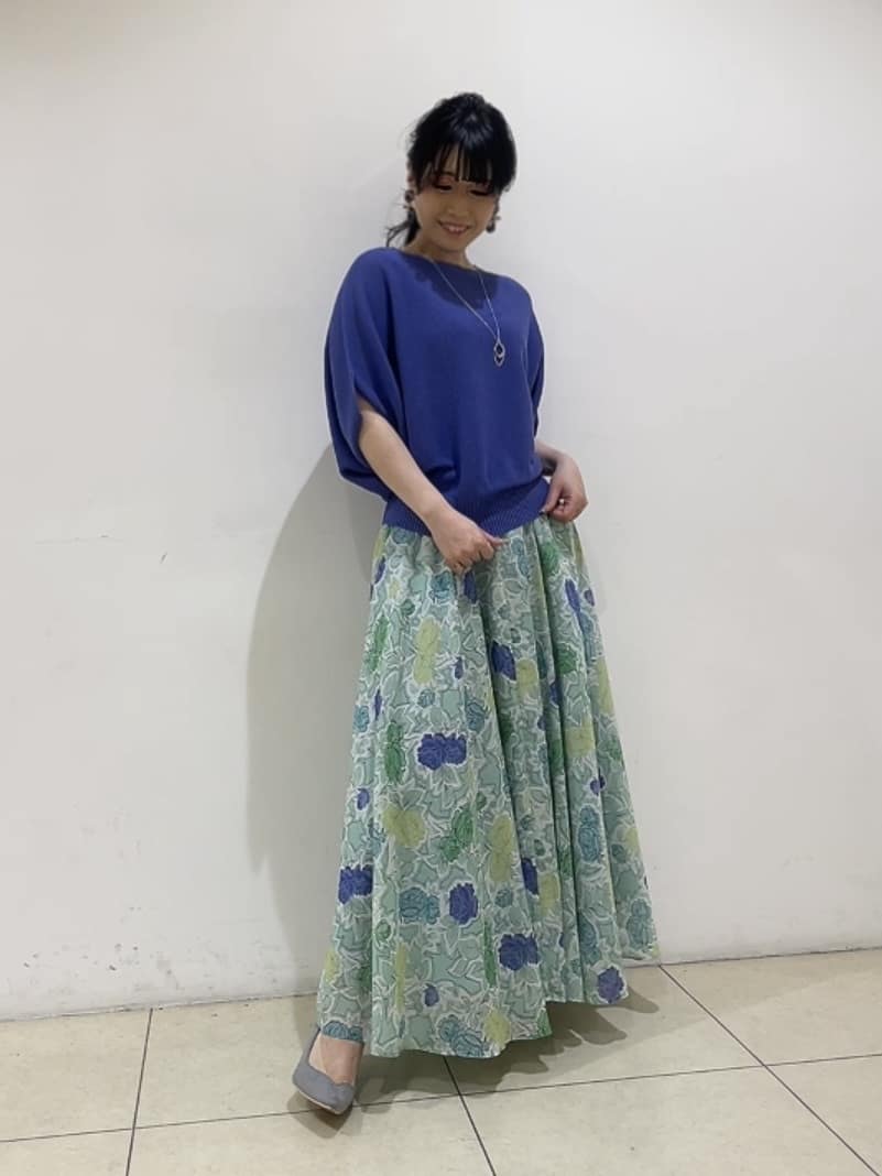 watanabeさんの「UNTITLED｜ライトダブルリングネックレス」を使ったコーディネート