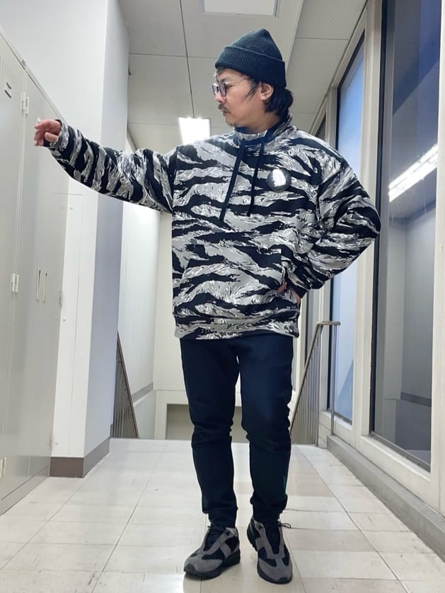 MAKOTO AIさんの「TAKEO KIKUCHI｜ラスタウォーカーニットCAP」を使ったコーディネート