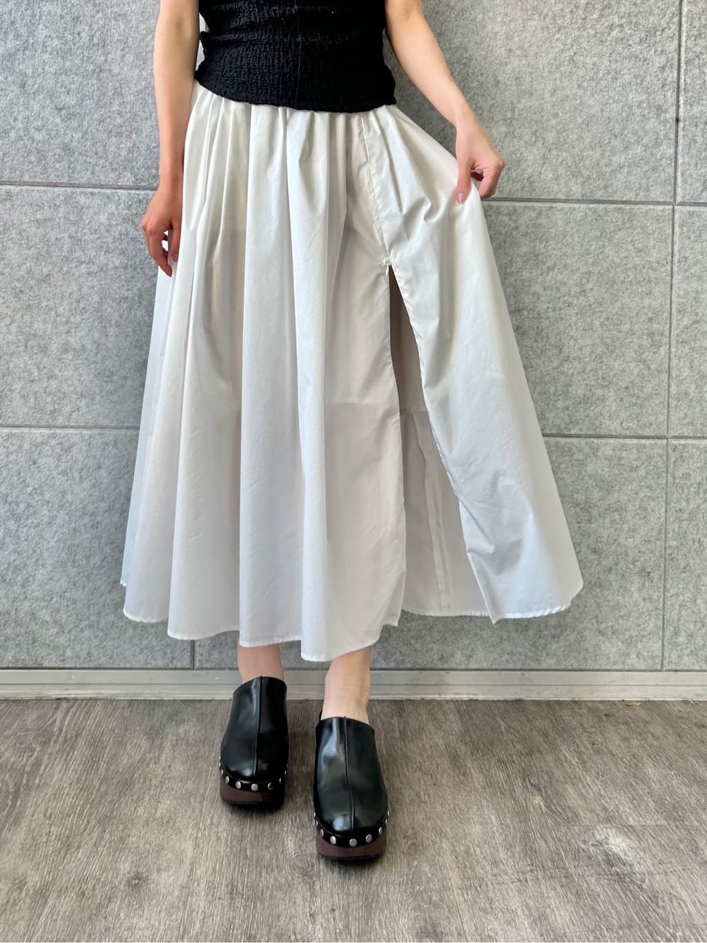 harunaさんの「CODE A｜femi cut pullover」を使ったコーディネート
