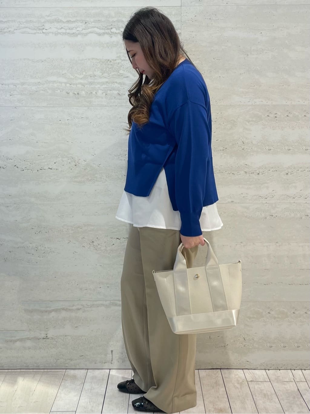 yunさんの「OPAQUE.CLIP｜【定番/6color】名品フラットバレエシューズ」を使ったコーディネート