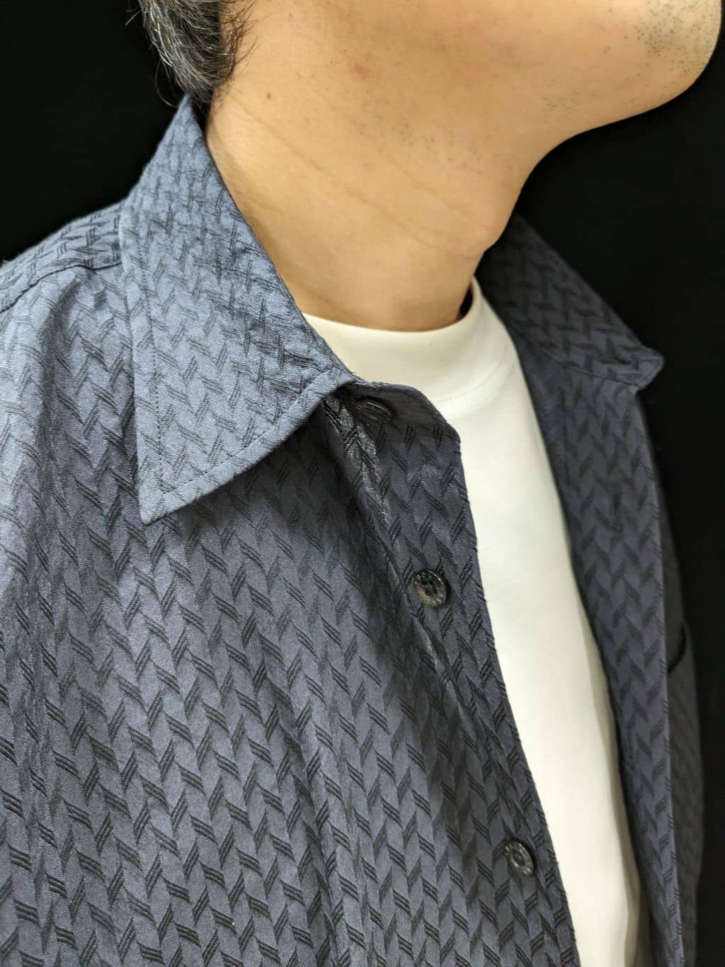 あきやまさんの「TAKEO KIKUCHI｜【抗菌防臭／5サイズ展開】ハイゲージポンチ Tシャツ」を使ったコーディネート