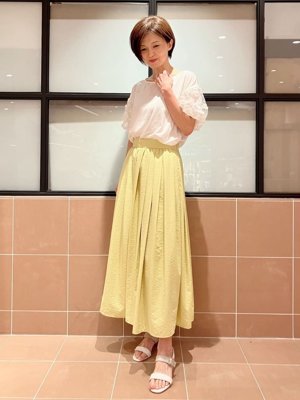 Ｋさんの「ESPERANZA｜配色バックルベルトサンダル」を使ったコーディネート