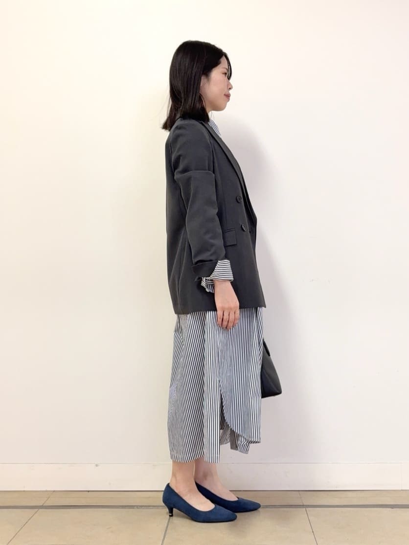 asamiさんの「UNTITLED｜◆タイプライターシャツワンピース」を使ったコーディネート