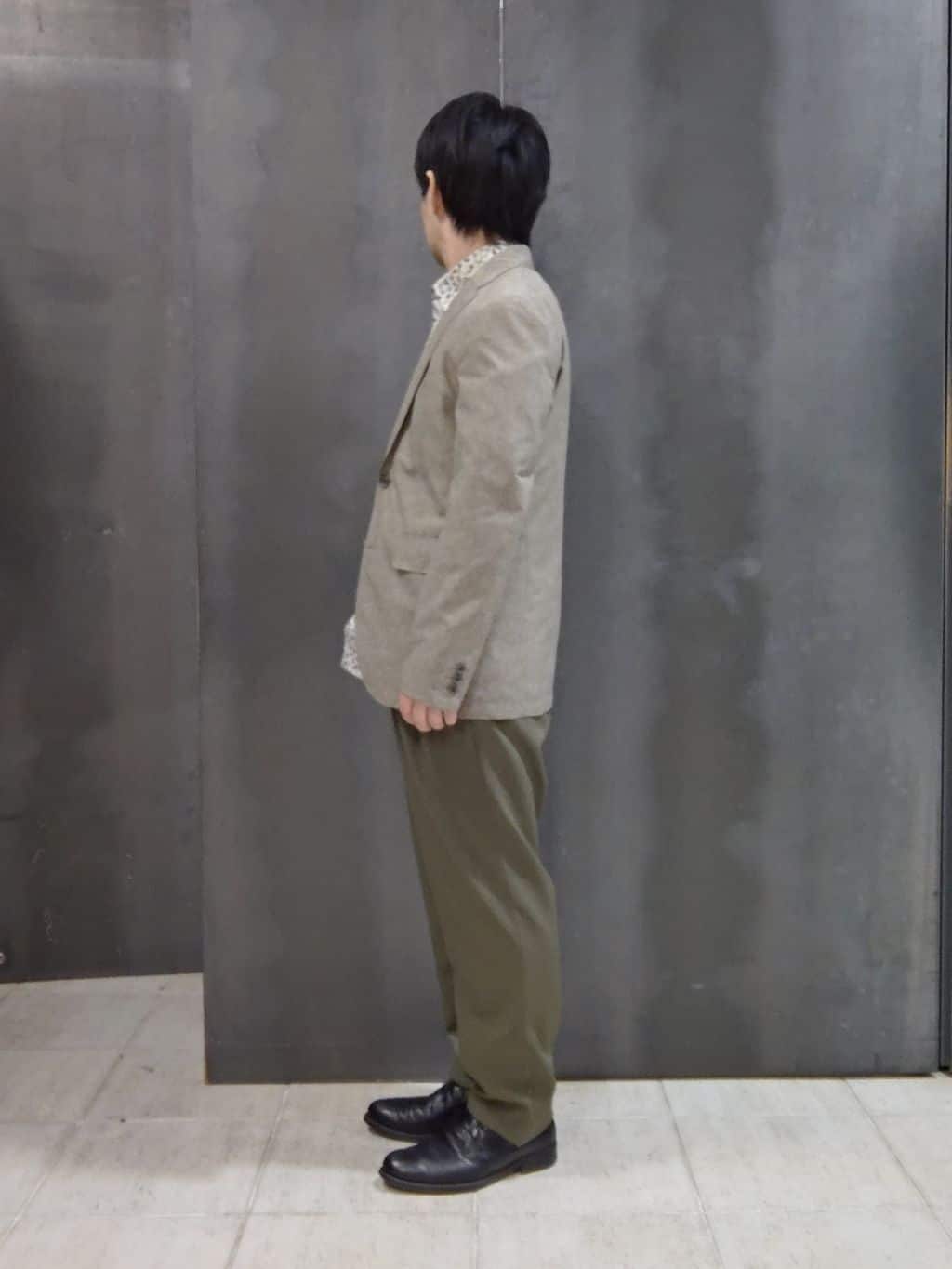 shiominさんの「TAKEO KIKUCHI｜【抗菌防臭】COOL DOTS（R）ドビープリント ジャケット」を使ったコーディネート