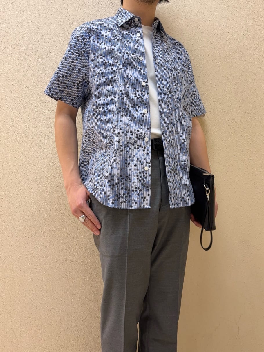 及川さんの「TAKEO KIKUCHI｜【抗菌防臭／5サイズ展開】ハイゲージポンチ Tシャツ」を使ったコーディネート
