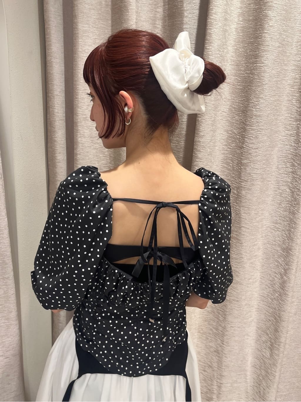 Rielさんの「CODE A｜side slit volume skirt」を使ったコーディネート