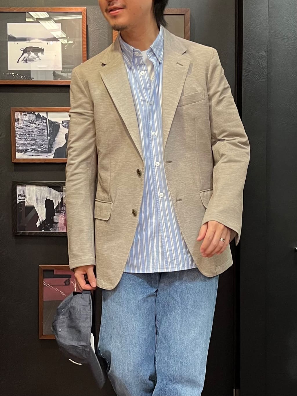 KUROさんの「TAKEO KIKUCHI｜日本製 Uチップ ドレスシューズ」を使ったコーディネート