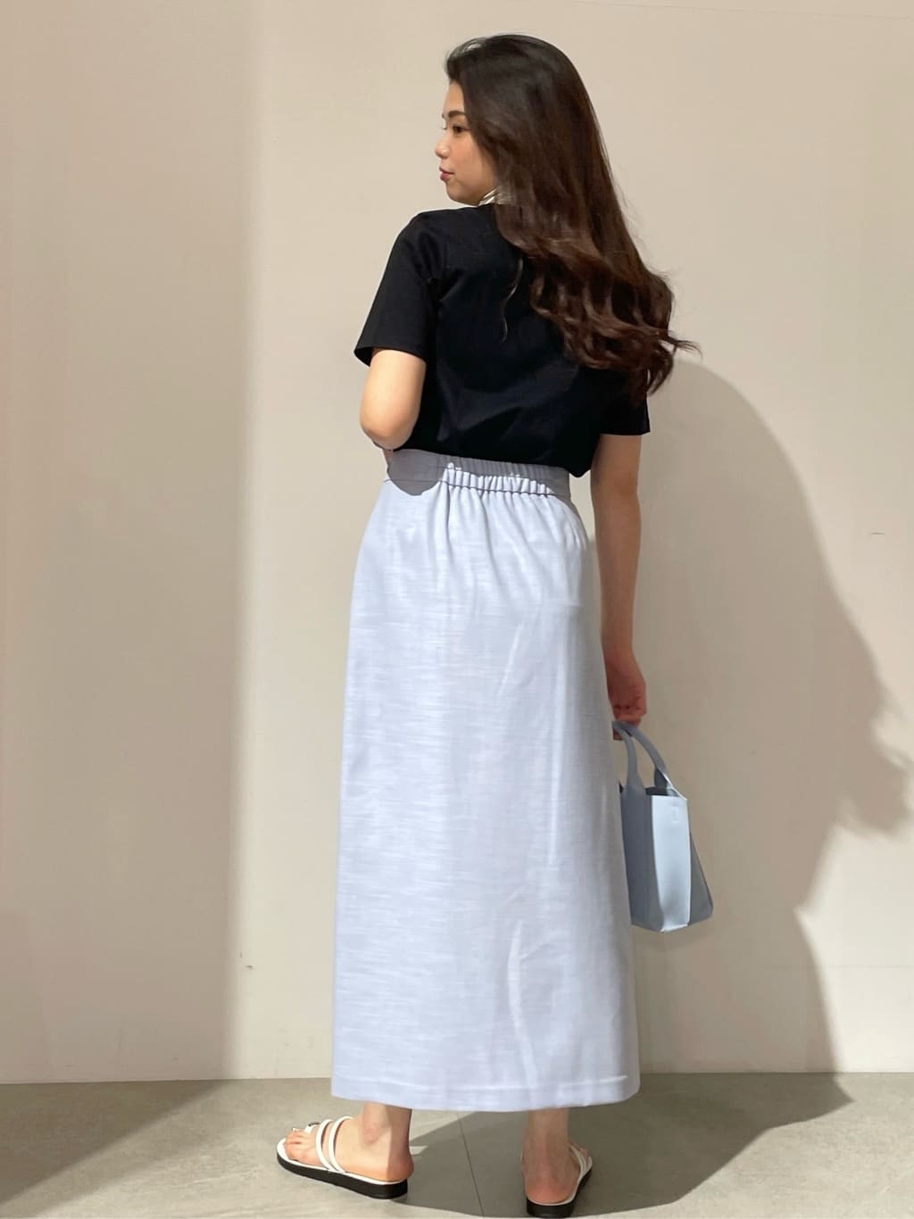 kanahoさんの「OPAQUE.CLIP｜◆《5色展開／SS-LLサイズ》ベーシックTシャツ【UV／接触冷感／洗濯機洗い可】」を使ったコーディネート