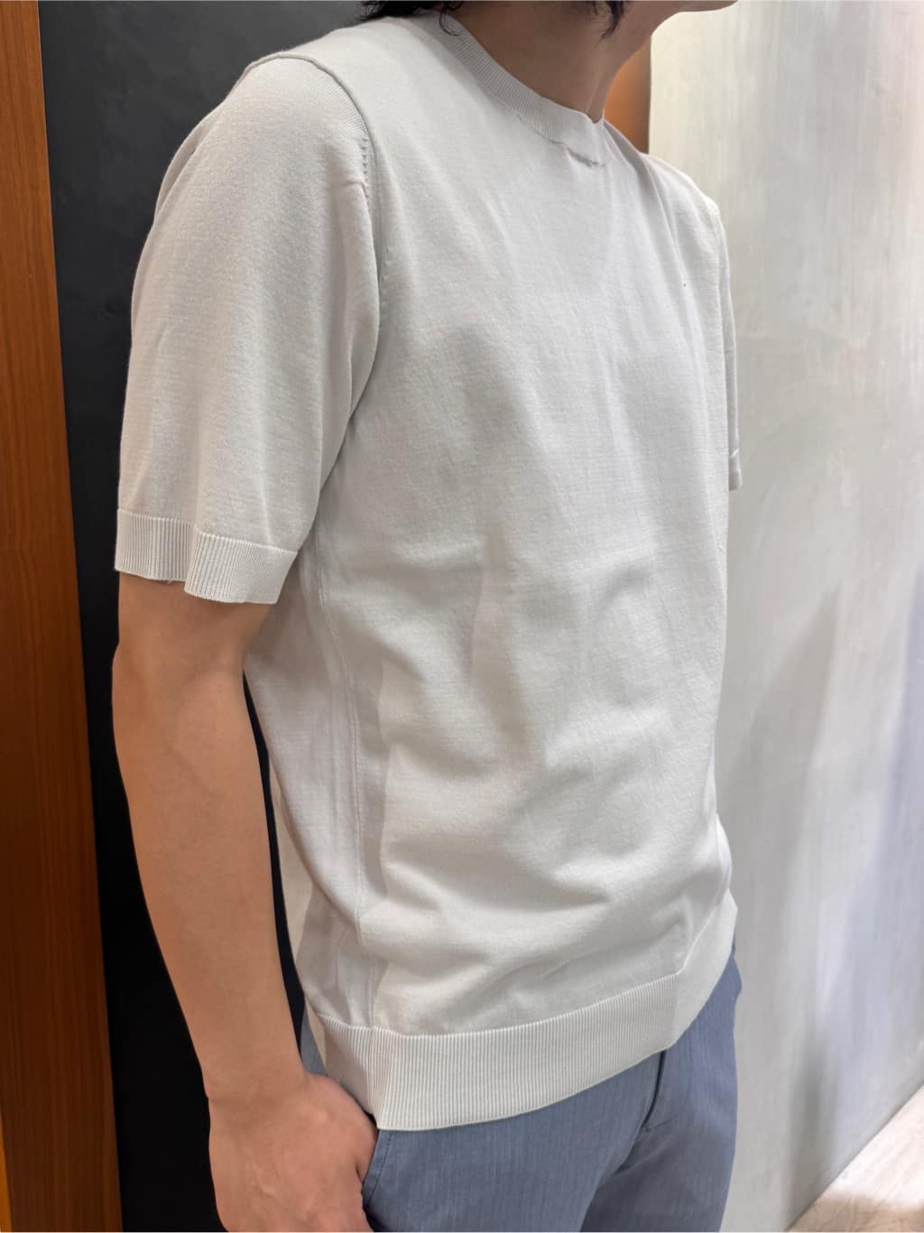 たくやさんの「TAKEO KIKUCHI｜【全7サイズ&times;8色展開！】トップマルチヘリンボン パンツ」を使ったコーディネート