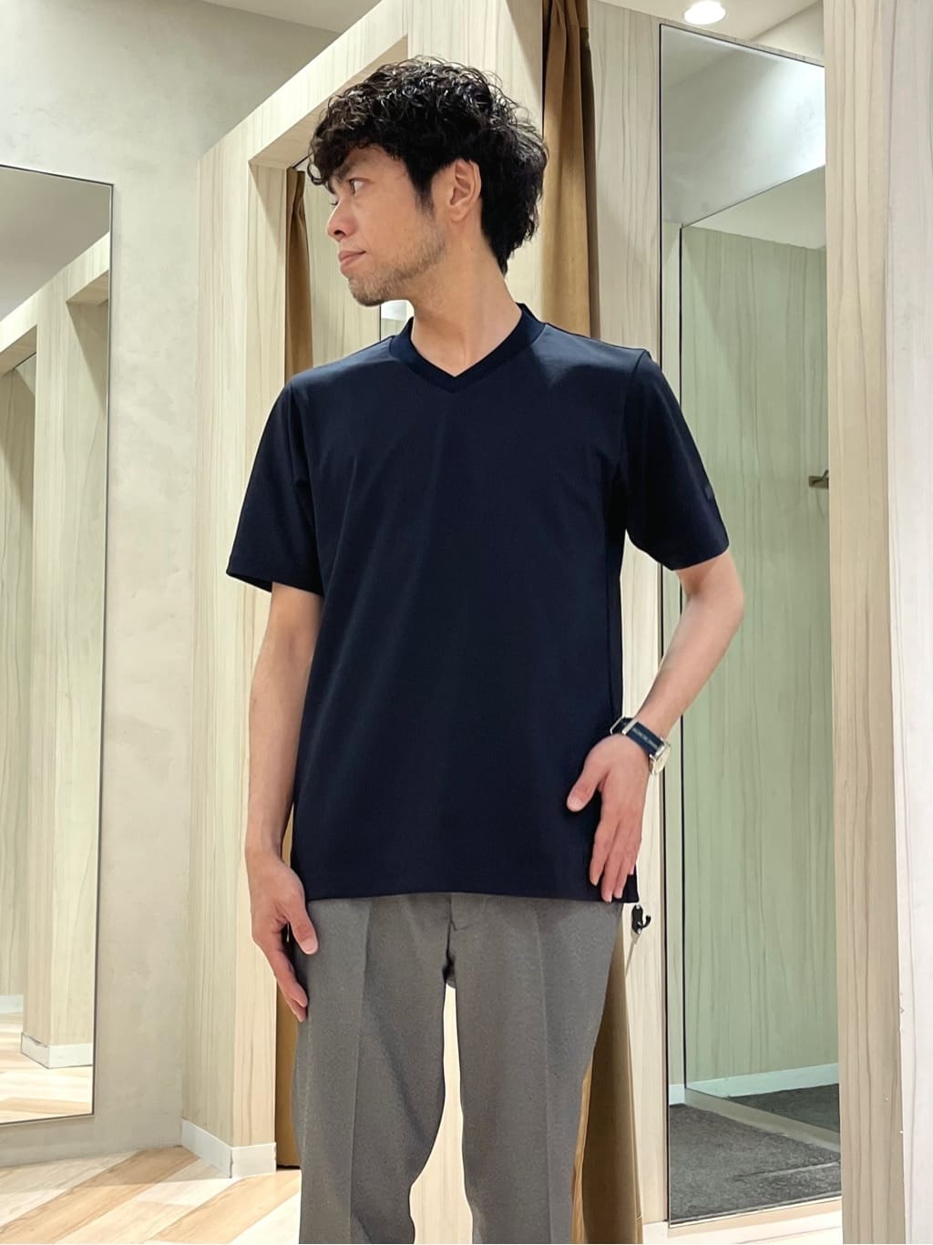 URAさんの「TAKEO KIKUCHI｜コーデュラ（R） コーティング ブリーフケース」を使ったコーディネート