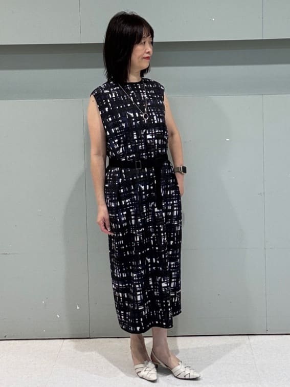 makiさんの「UNTITLED｜フープトップネックレス」を使ったコーディネート