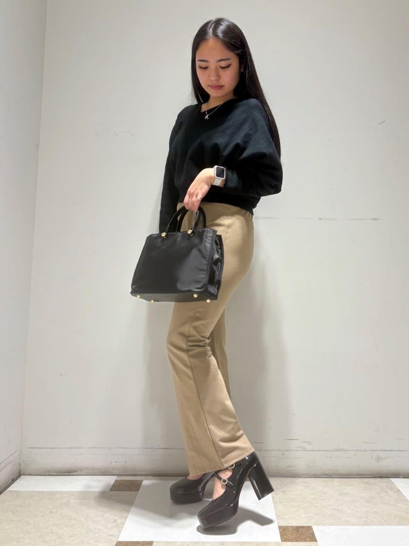 のはらっちょさんの「ESPERANZA｜クロスダブルバックル厚底パンプス 結婚式二次会 パーティー 25SS」を使ったコーディネート