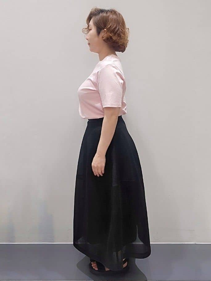 ゆきをさんの「OPAQUE.CLIP｜◆《5色展開／SS-LLサイズ》ベーシックTシャツ【UV／接触冷感／洗濯機洗い可】」を使ったコーディネート