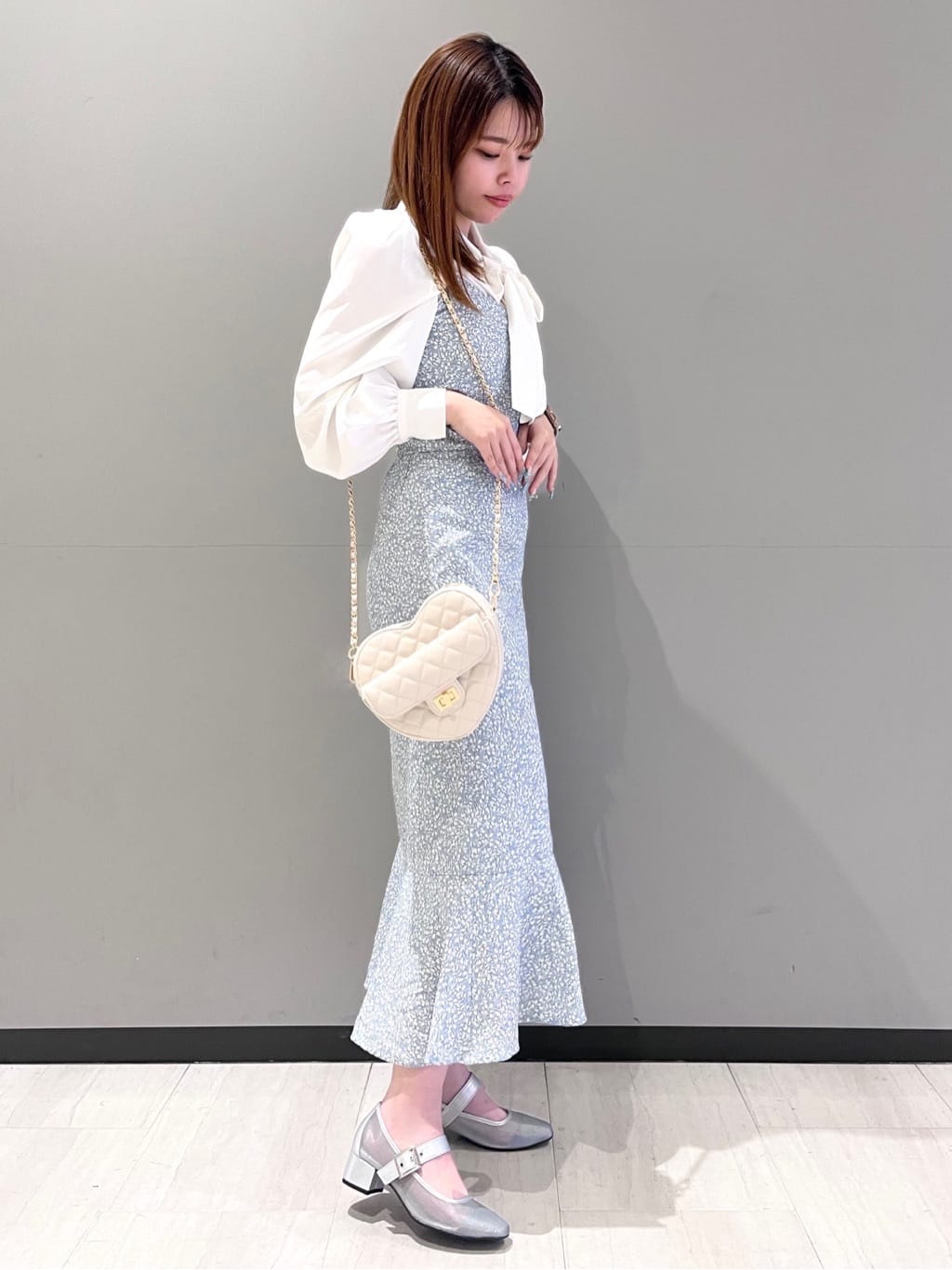 RISAさんの「ESPERANZA｜メッシュフラットパンプス」を使ったコーディネート