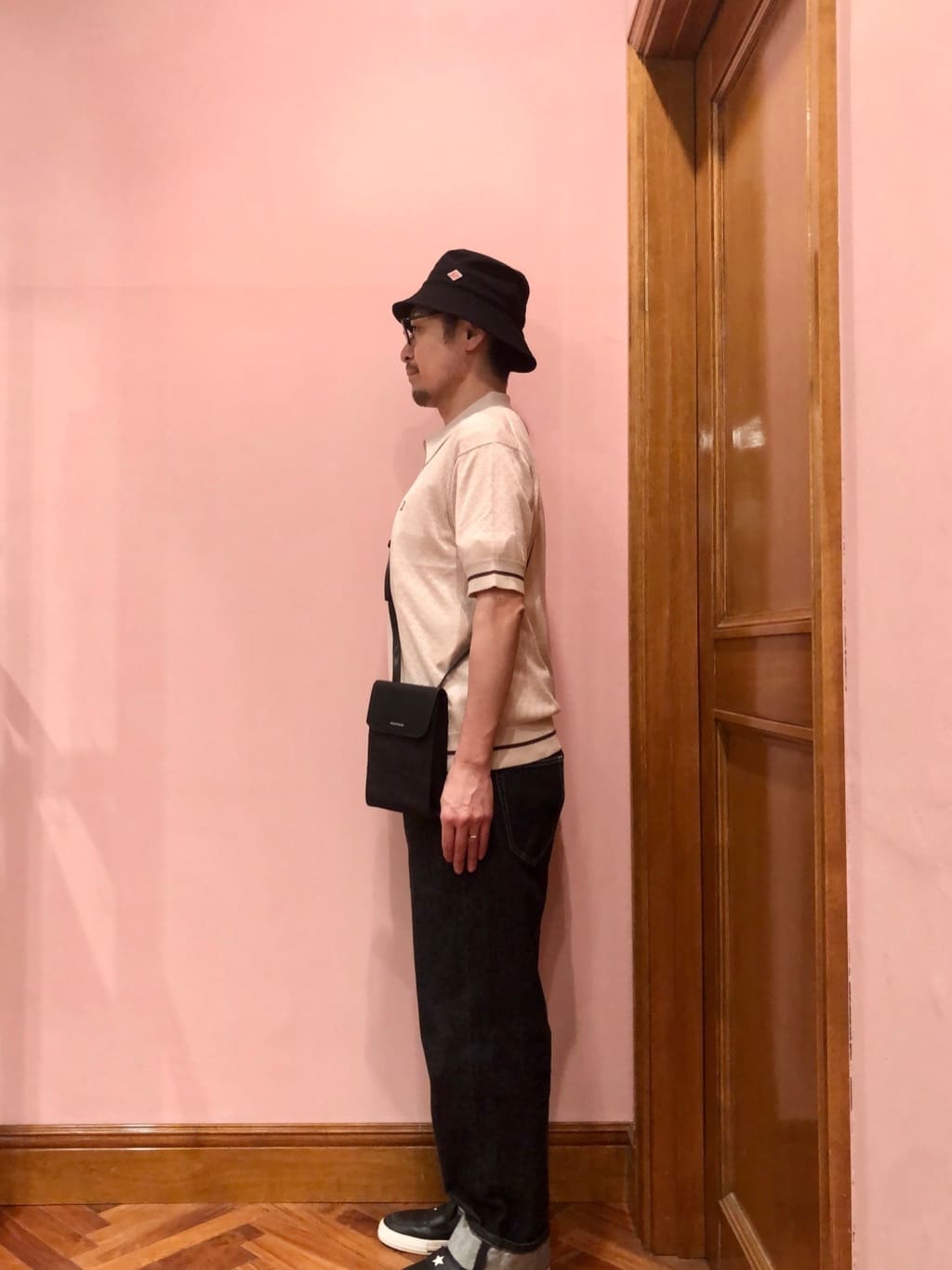 OKJさんの「DRESSTERIOR｜レースジャカード ニットポロ」を使ったコーディネート
