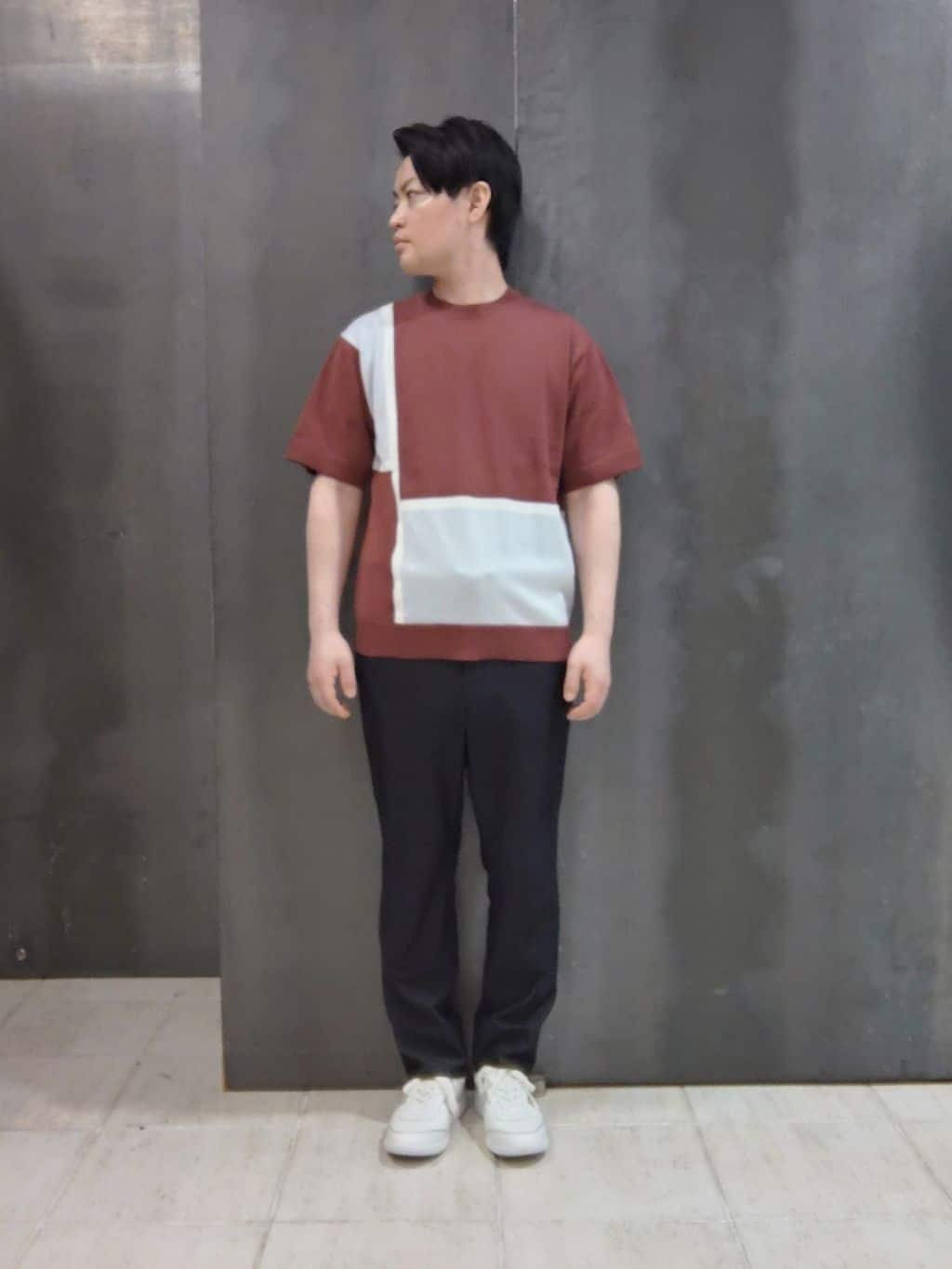 shiominさんの「TAKEO KIKUCHI｜【抗菌防臭】COOL DOTS（R）ドビープリント ジャケット」を使ったコーディネート
