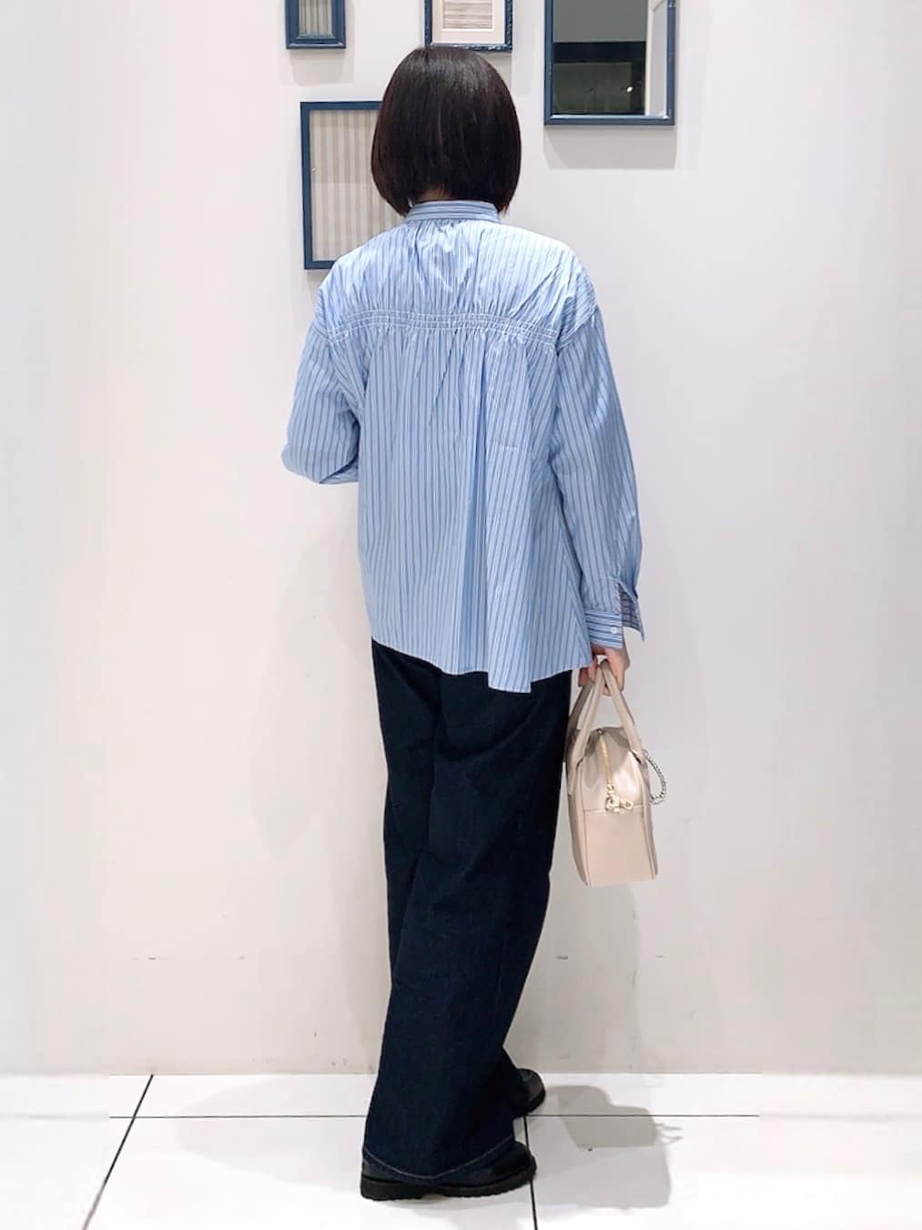 まぁさんさんの「grove｜【Lee&times;grove別注】WIDE DENIM PANTS」を使ったコーディネート