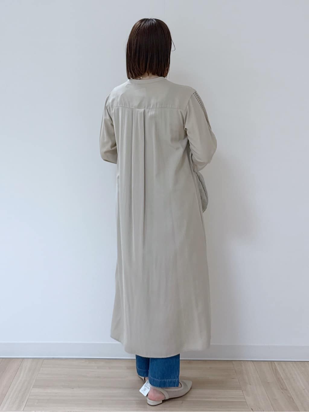 amiさんの「Reflect｜◆【夏SALE／E‐QUALITY／羽織にも◎】エンブロイダリーワンピース」を使ったコーディネート