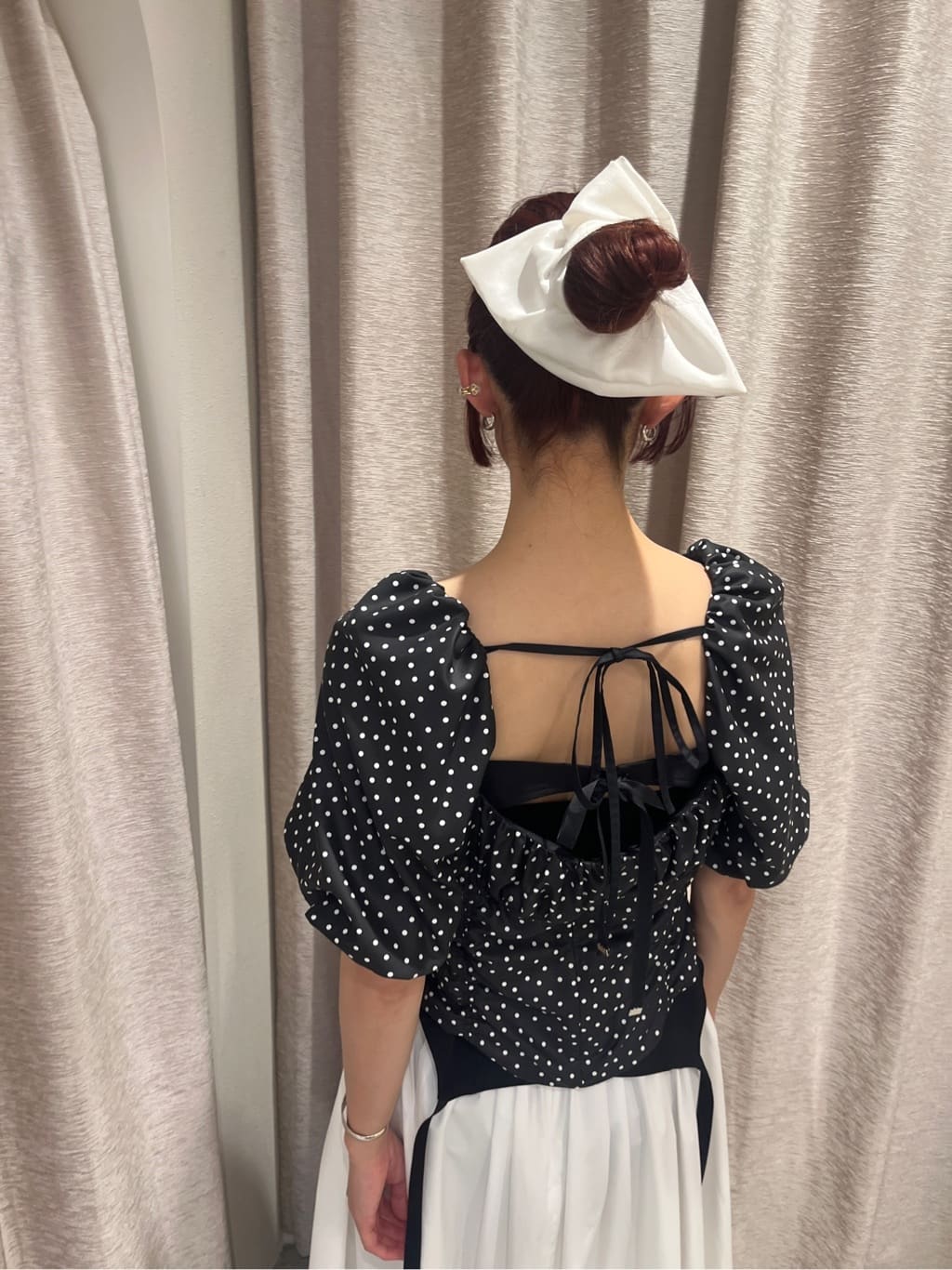 Rielさんの「CODE A｜side slit volume skirt」を使ったコーディネート