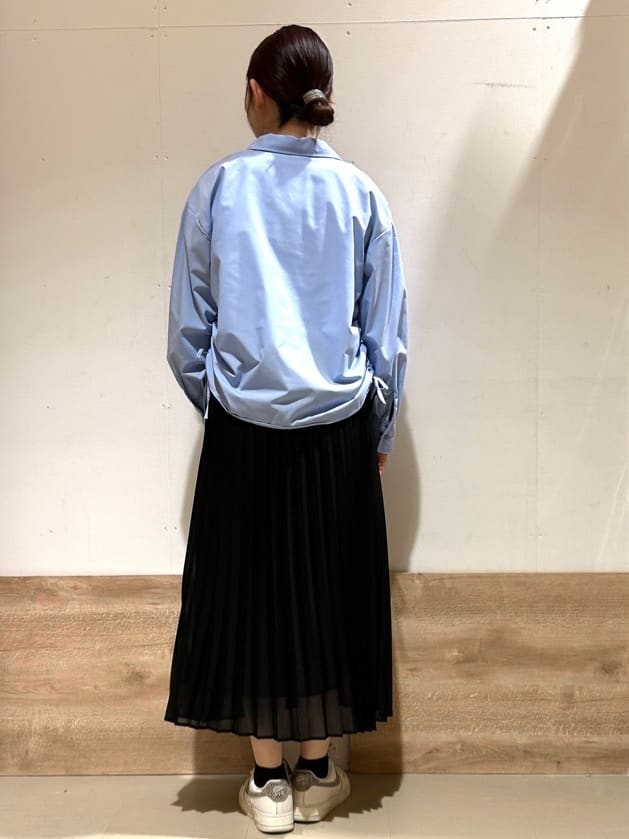 花さんの「SHOO･LA･RUE｜◆【2WAY】キラキラスリーミニリングネックレス」を使ったコーディネート