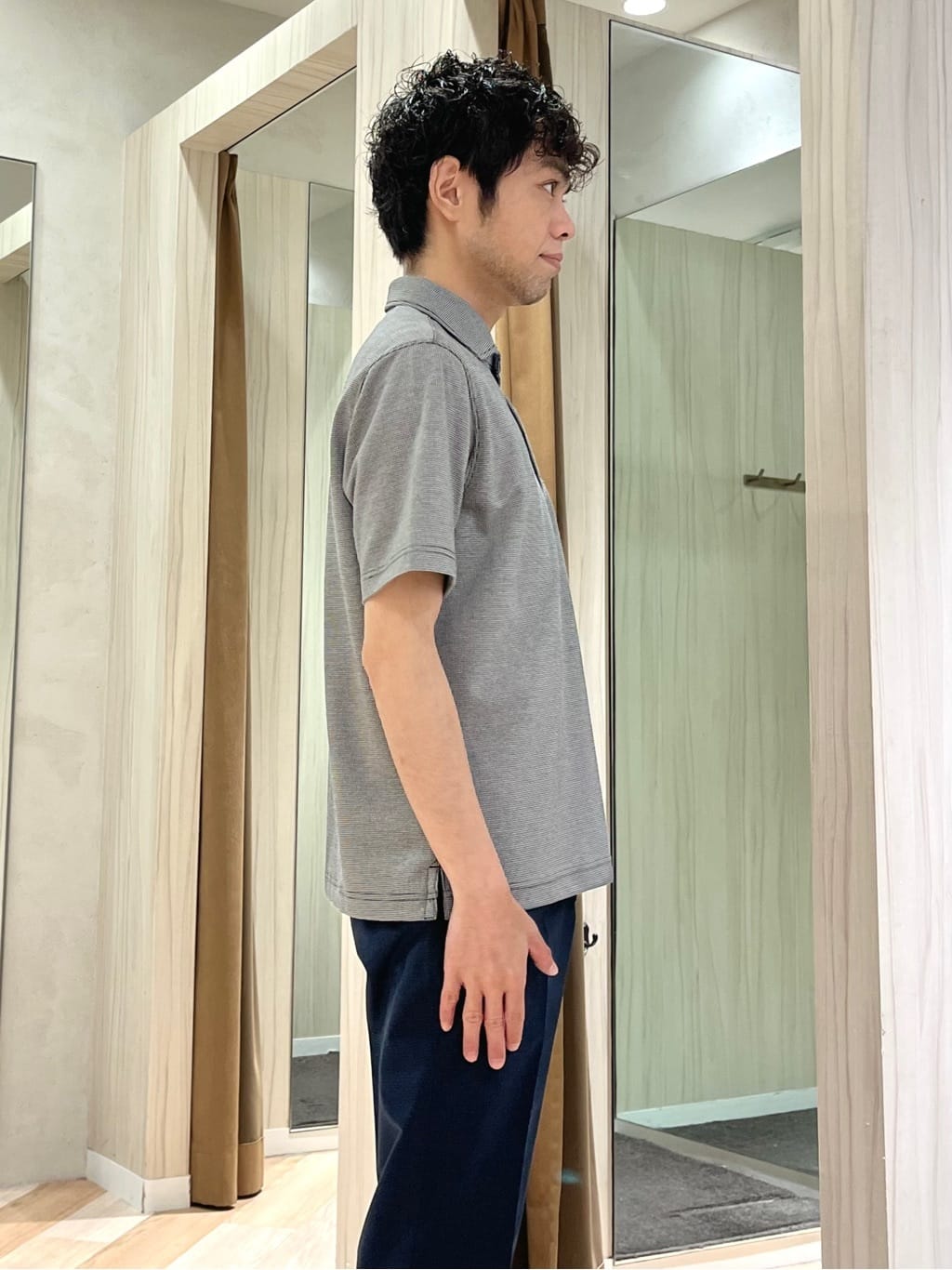 URAさんの「TAKEO KIKUCHI｜【360&deg;ストレッチ／セットアップ対応】None Of Stress ジャケット」を使ったコーディネート