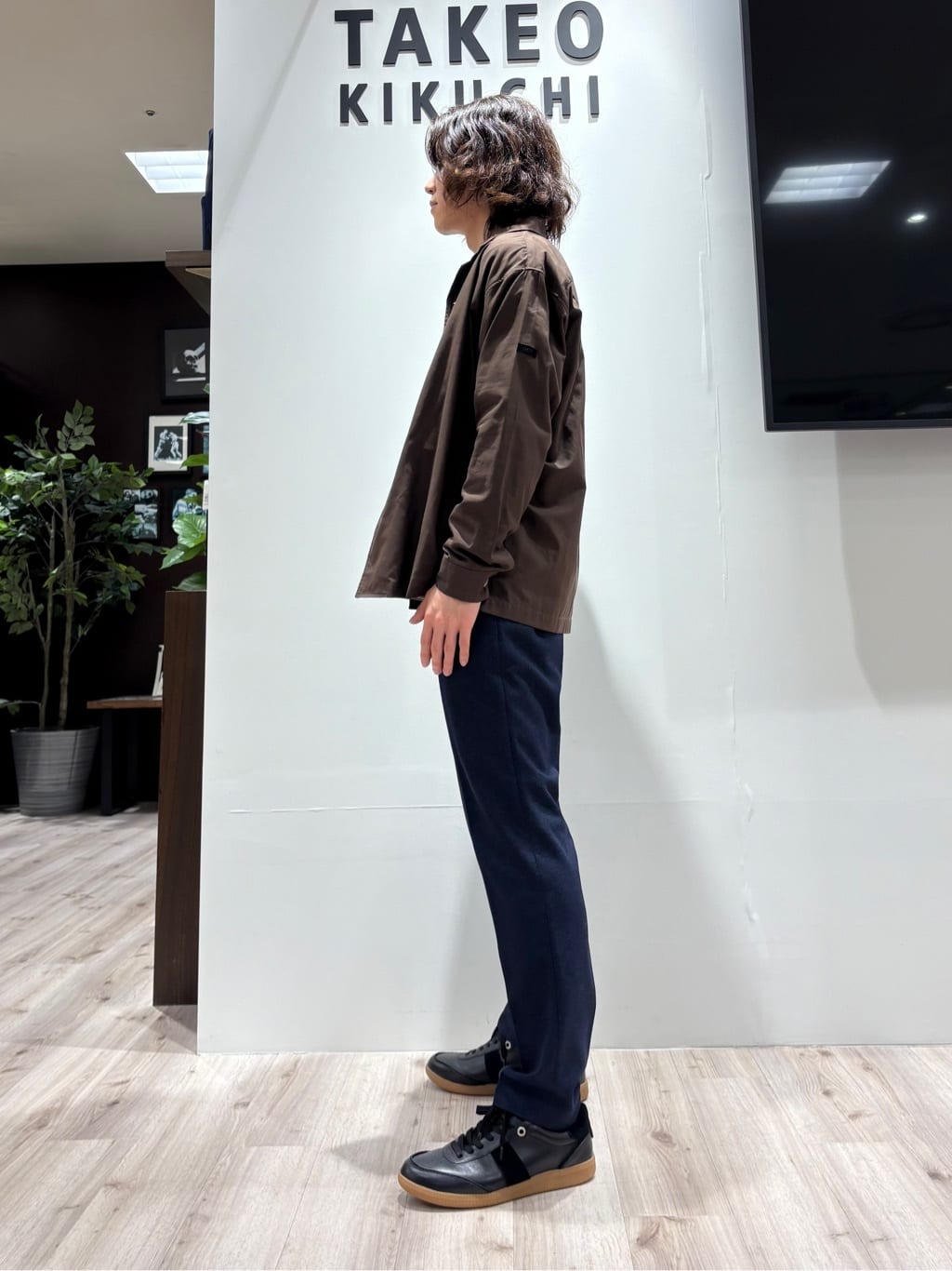 Kaiさんの「TAKEO KIKUCHI｜◆軽量 レザーメッシュベルト」を使ったコーディネート