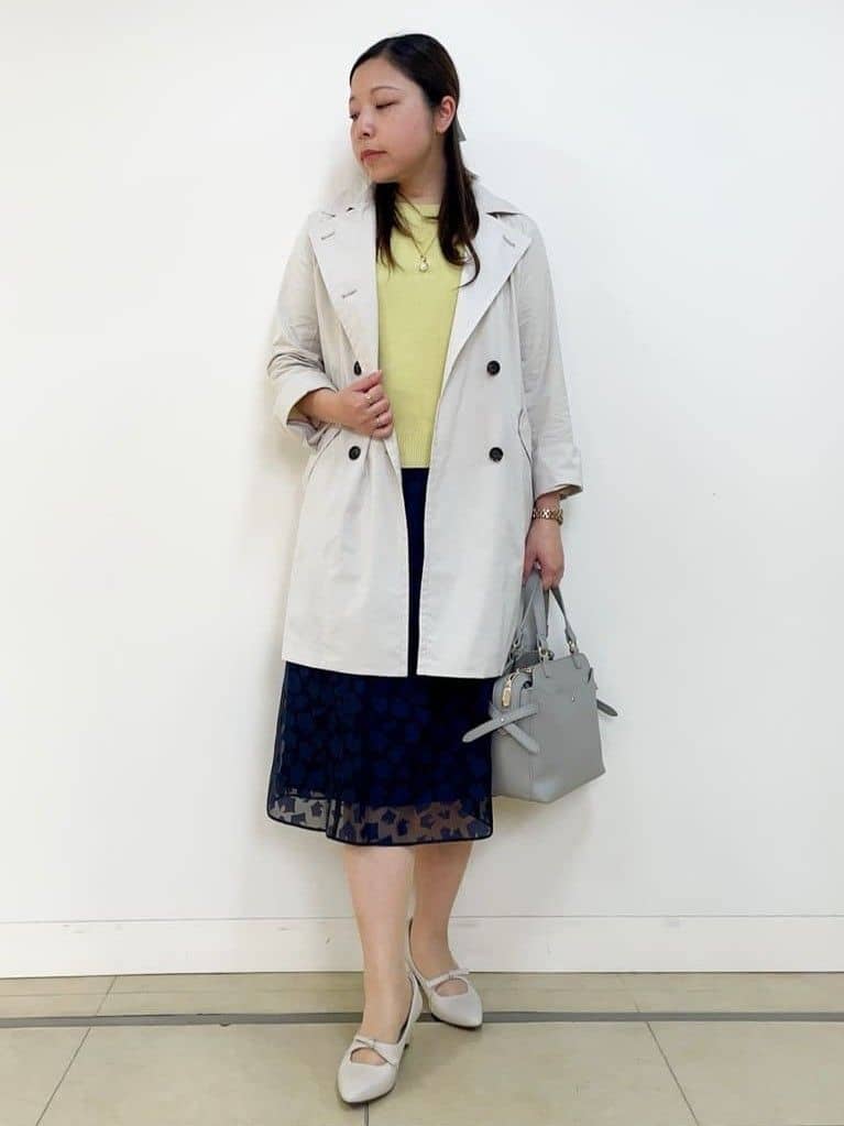 chisaさんの「Reflect｜◆【手洗い可／軽い着心地】ストレッチPコート」を使ったコーディネート