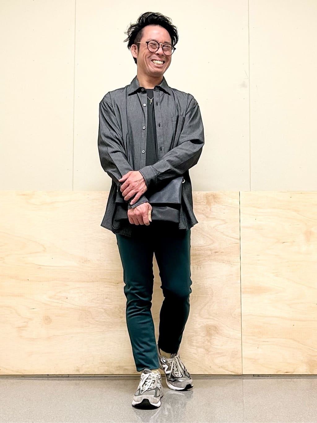 KENJI Iさんの「THE SHOP TK｜2WAYクラッチバッグ【冠婚葬祭/ビジネス/セレモニー/パーティー】」を使ったコーディネート