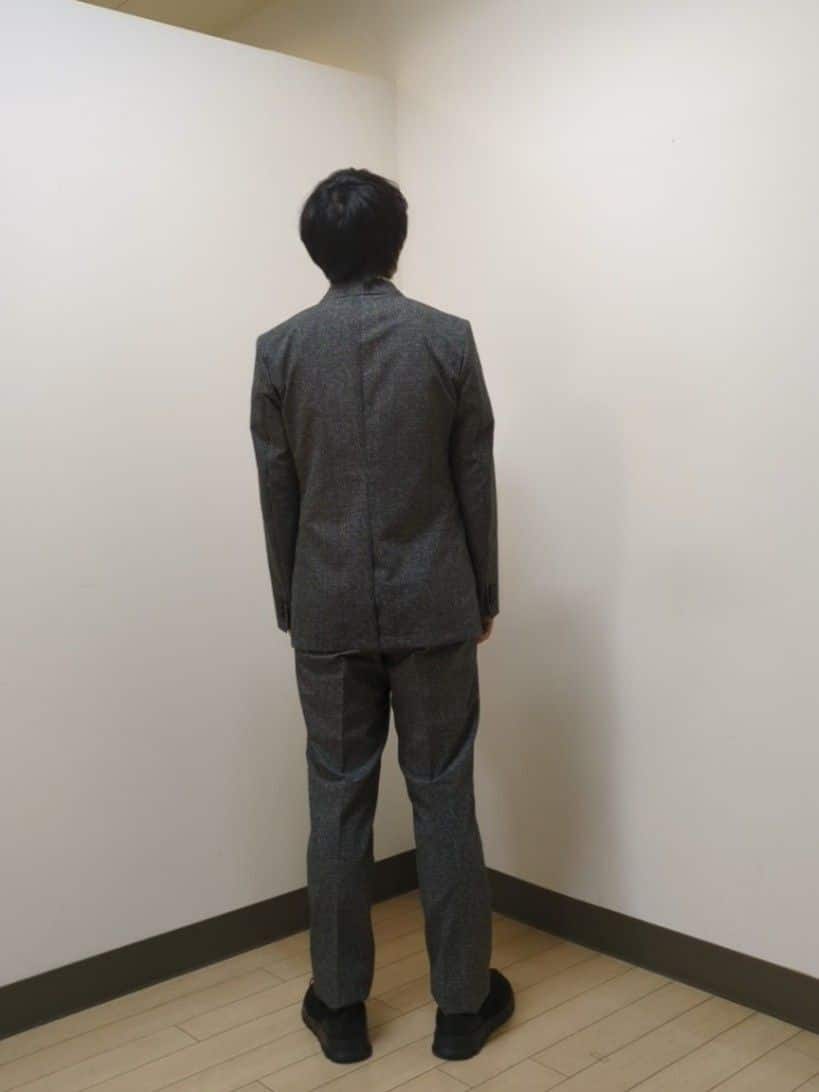 あきやまさんの「TAKEO KIKUCHI｜【抗菌防臭】COOL DOTS（R）ドビープリント ジャケット」を使ったコーディネート