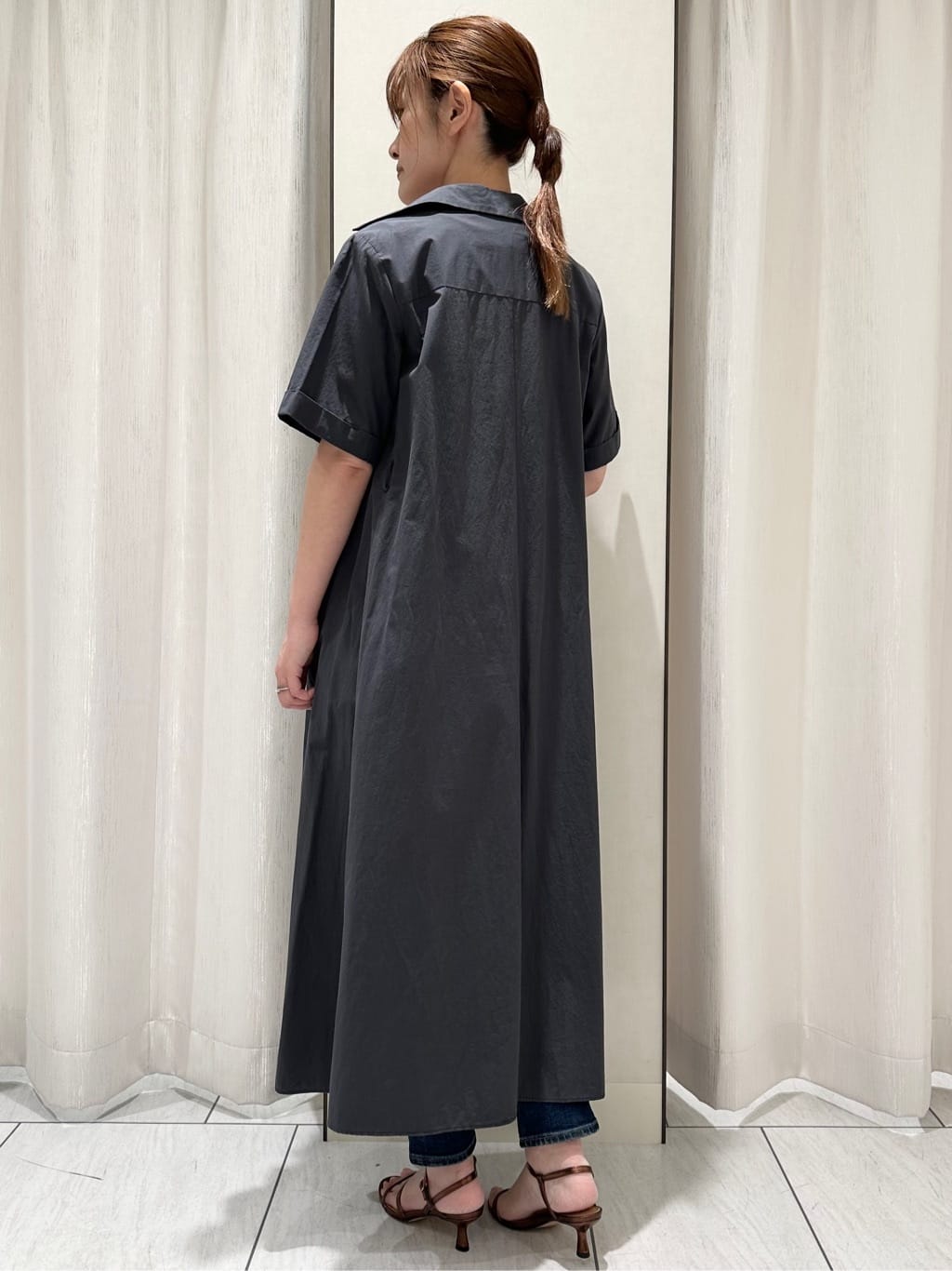 komiさんの「UNTITLED｜【Healthy DENIM&times;UNTITLED】別注 R Mrytle（リマートル）テーパードデニム」を使ったコーディネート