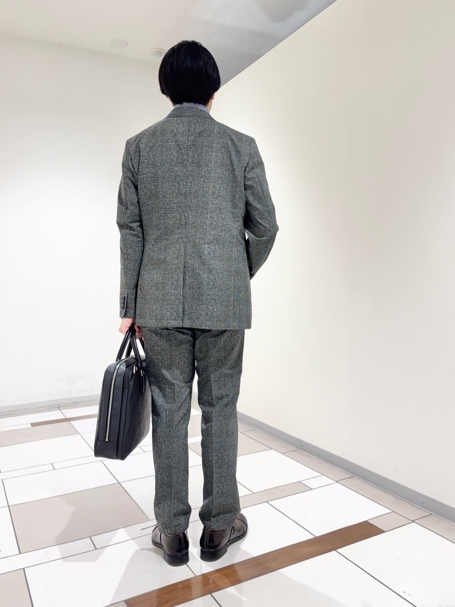 及川さんの「TAKEO KIKUCHI｜【抗菌防臭】COOL DOTS（R）ドビープリント ジャケット」を使ったコーディネート