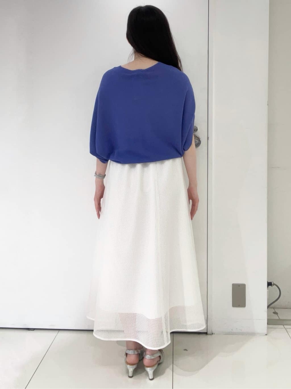 moeさんの「UNTITLED｜ライトダブルリングネックレス」を使ったコーディネート