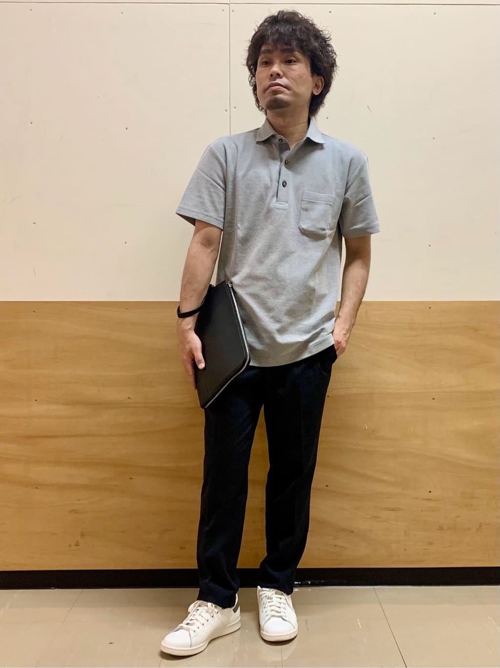 MATUさんの「THE SHOP TK｜【ご好評につき再入荷！！】L字クラッチバッグ 冠婚葬祭/ビジネス/セレモニー/パーティー」を使ったコーディネート