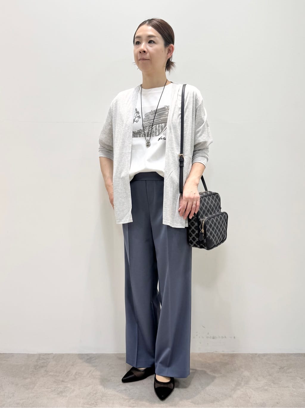 koyaさんの「Reflect｜◆【洗える】ジャージカーディガン」を使ったコーディネート