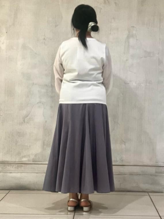 Mizukiさんの「UNTITLED｜◆シャインワントップネックレス」を使ったコーディネート